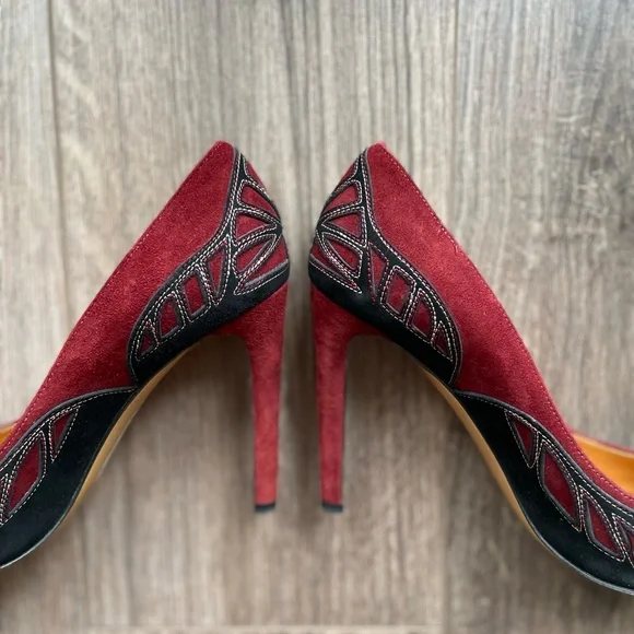 Isabel Marant Bradford Suede Embroidered Pumps | 39 - Picture 5 of 13